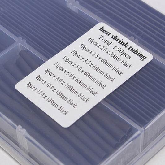 150ft Heat Shrink Tubing Electrical Cable Wire Sleeve Assortment