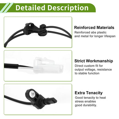 ABS Wheel Speed Sensor 1 Pc Front Left for Toyota Myvi D54T