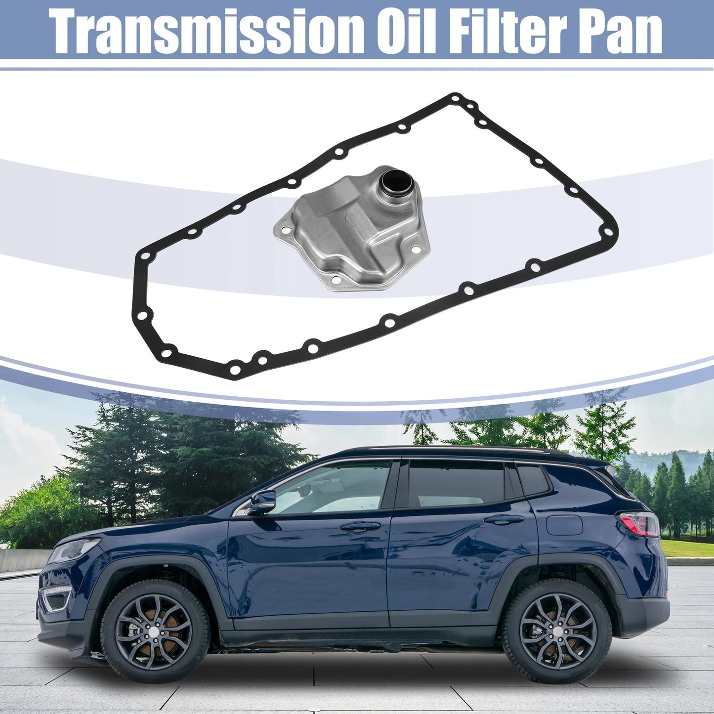 20 Hole Gasket Transmission Filter Oil Pan Gasket for Jeep