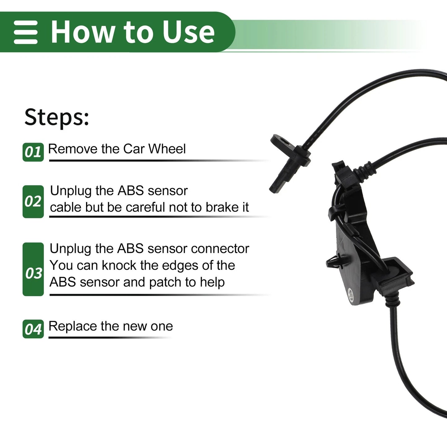 ABS Wheel Speed Sensor for Honda Odyssey RB3 (2009-2012)