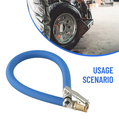 Pressure Hose / Air Tyre Inflator with Gauge for Car