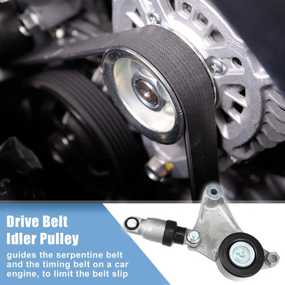 Belt Tensioner Assembly with Pulley for Toyota Camry Highlander RAV4 Solara