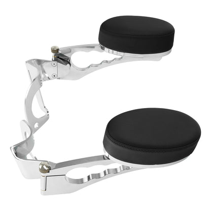Chrome/Black Passenger Armrest for Harley Electra Glide (2014 - 2025)