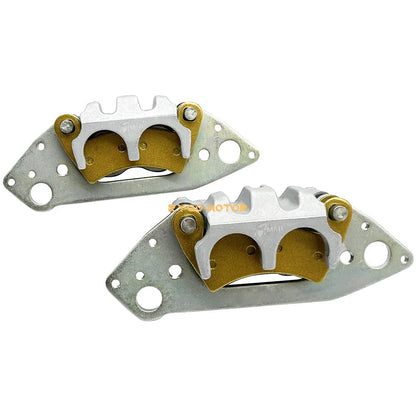 Front Brake Calipers & Pads for Polaris RZR 4 800/900/1000 (2010–2015)