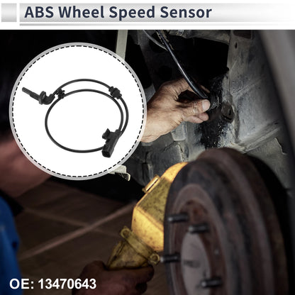 Rear Left/Rear Right ABS Wheel Speed Sensor 1 x Chevrolet Cruze (2011-2016)