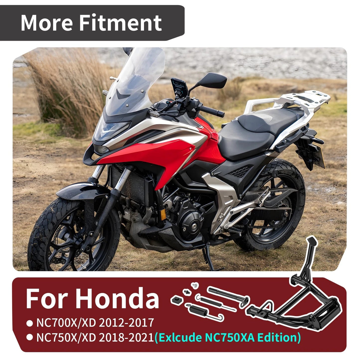 Centerstand Kit for Honda NC700X NC700XD NC750X (2012–2021)