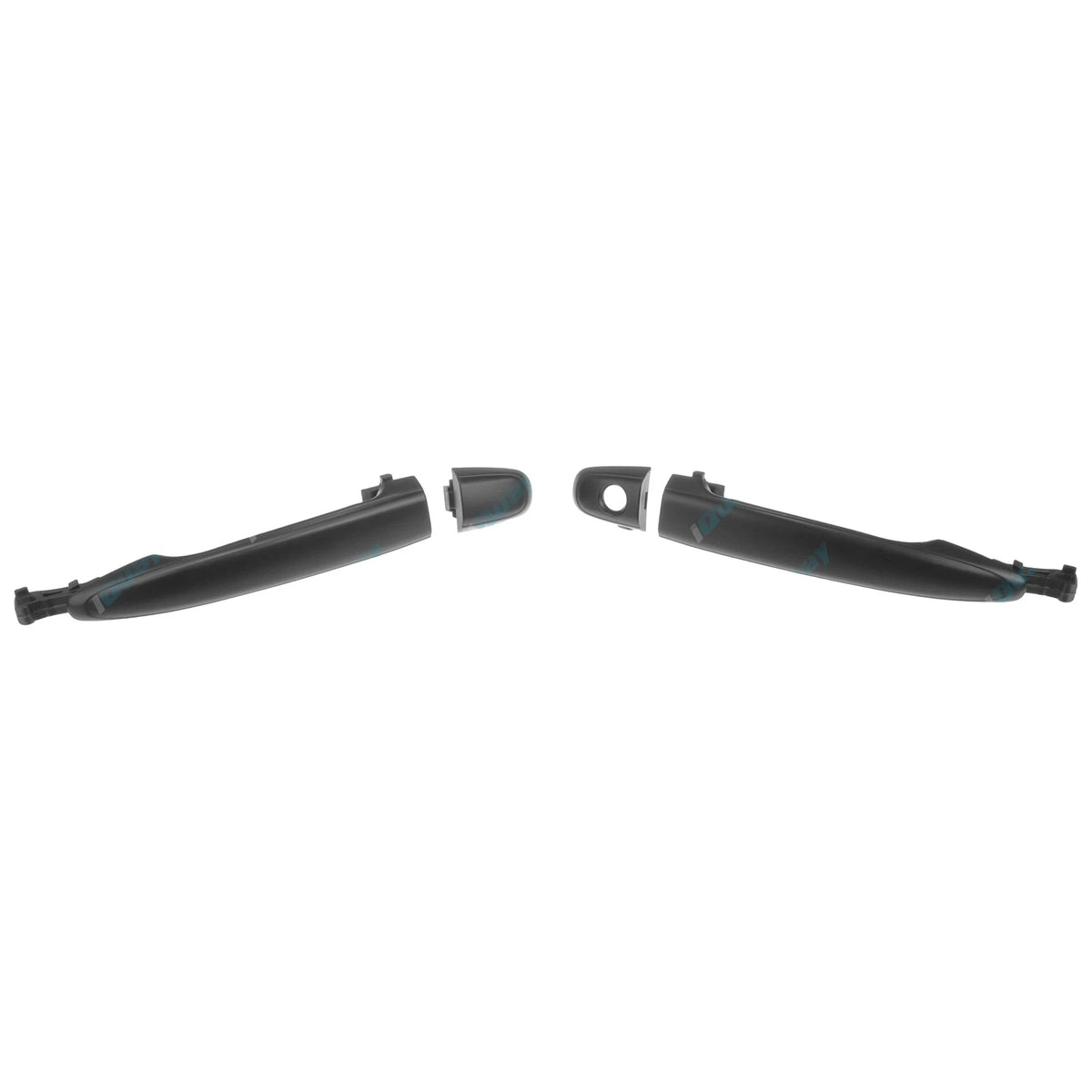 Black Front Outer Door Handles for Toyota Tarago ACR50 GSR50 (2006-2018)