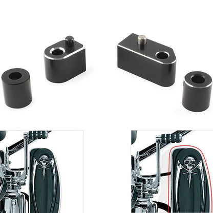 1" Driver Floorboard Spacer Extension for Harley Touring Road King Glide (2009-2023)