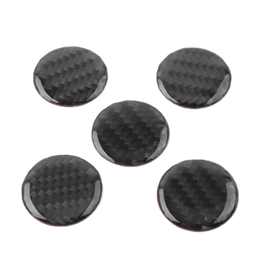 5 x Door Handle Push Button Knob Covers for Jeep Wrangler (2007-2017)