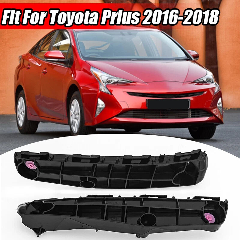 2 x Front Bumper Retainer Bracket Set for Toyota Prius (2016-2021)