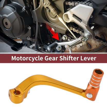 Folding Motorcycle Gear Shifter Lever for Honda CRF110F (2013-2018) - Orange