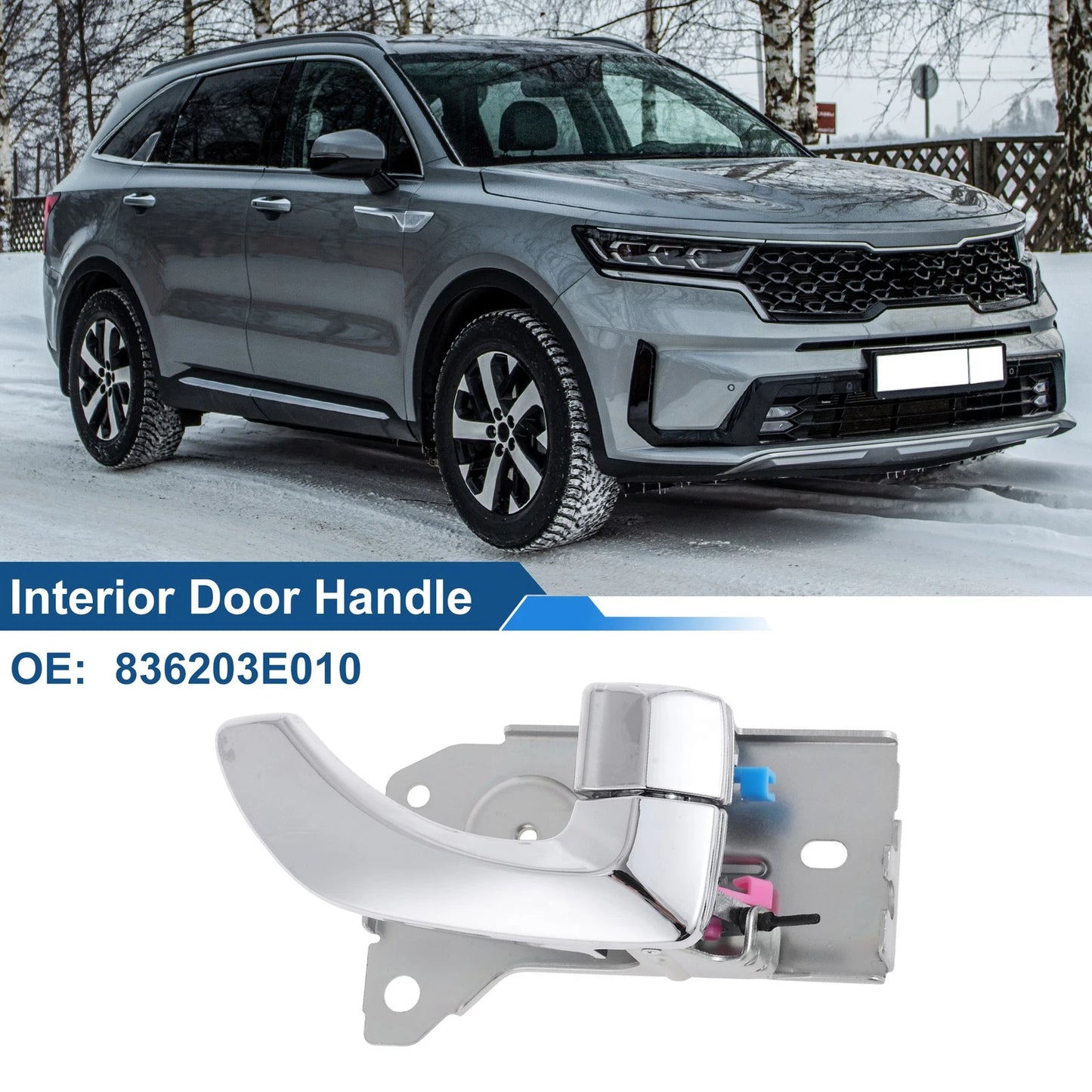 Rear Right Passenger Side Door Handle for Kia Sorento (2011-2020)