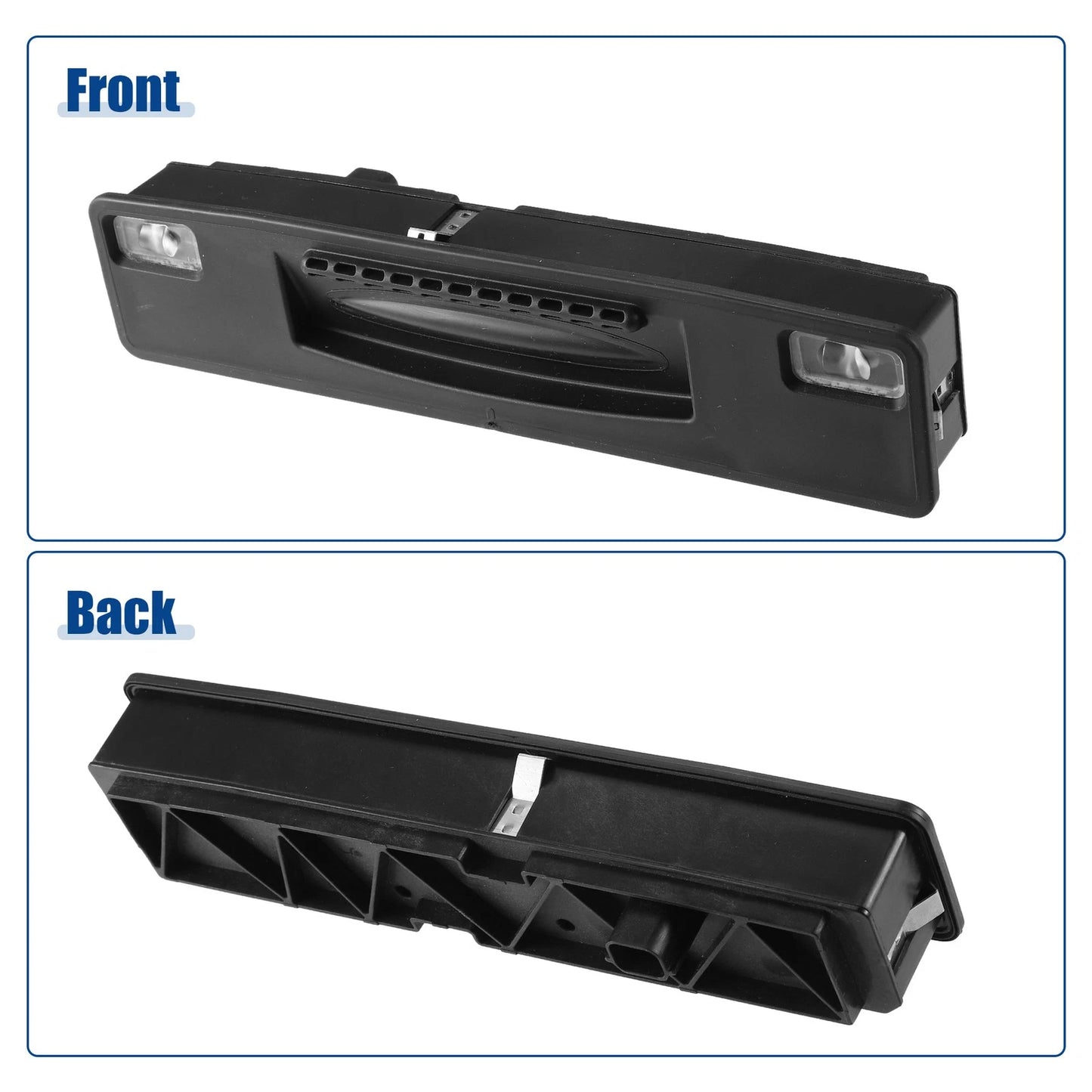 Rear Trunk Tailgate Lock Release Handle for Ford Fiesta (2017-2023)