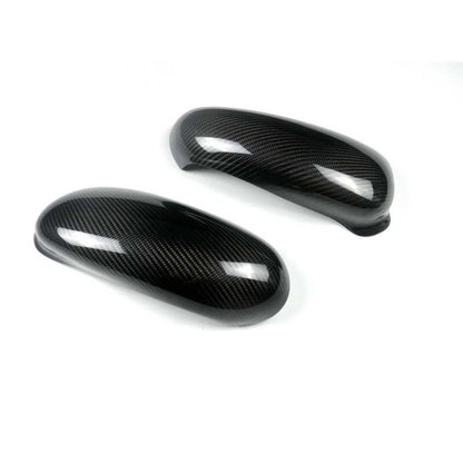 Real Carbon Fiber Add-on Side Mirror Caps for Porsche Carrera Cayman 911 996 986