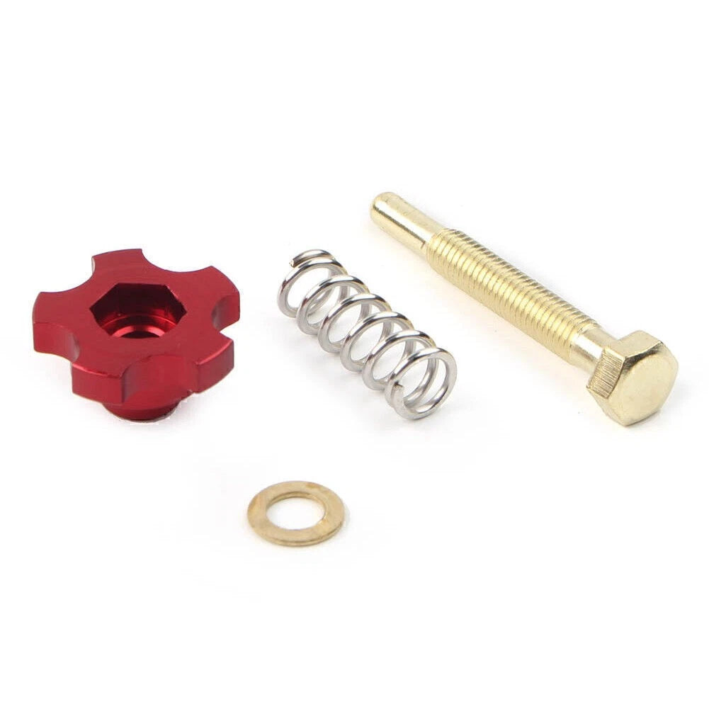 PWK Red Motorcycle Carburetor Idle Speed Adjusting Screw Kit for Make & Model