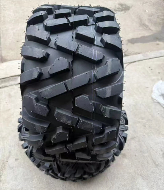 12" 25x10-12 Rear ATV UTV Tire 6-Ply Tubeless for Quad Buggy Go Kart