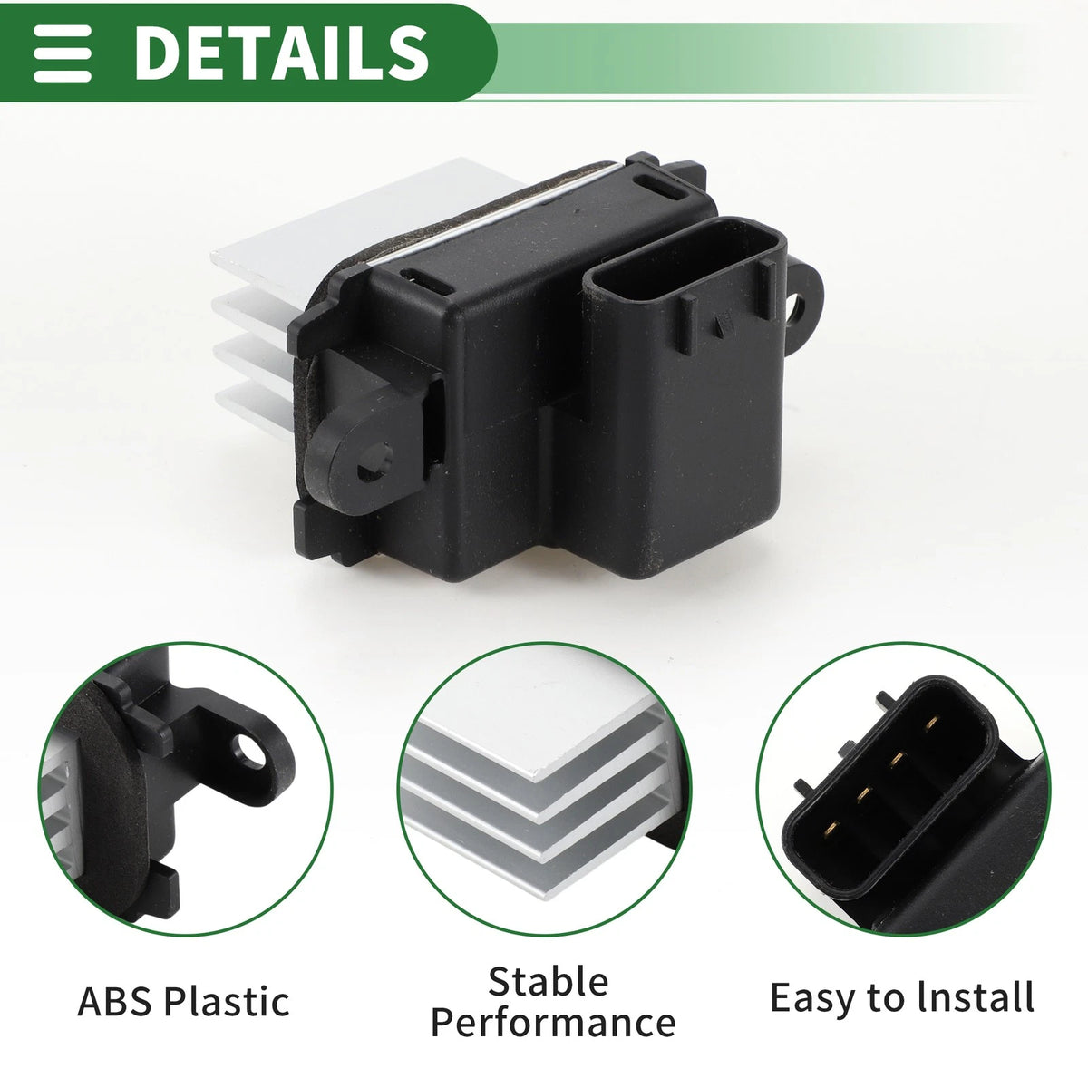 HVAC Blower Motor Resistor for Ford F-550 Super Duty (2008-2010)