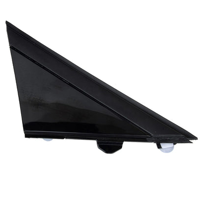Gloss Black Right Side View Mirror Cover for Fiat 500 (2012-2023)