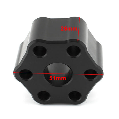 Supercharger Coupler Isolator for Jaguar Land Rover 3.0L (2013-2017) Black