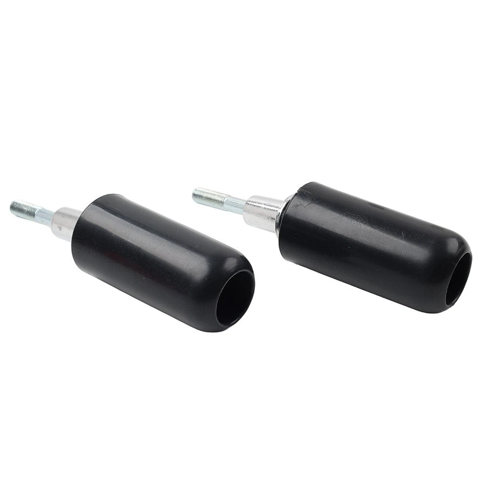 Universal Motorcycle Frame Sliders for Yamaha & Suzuki - Black