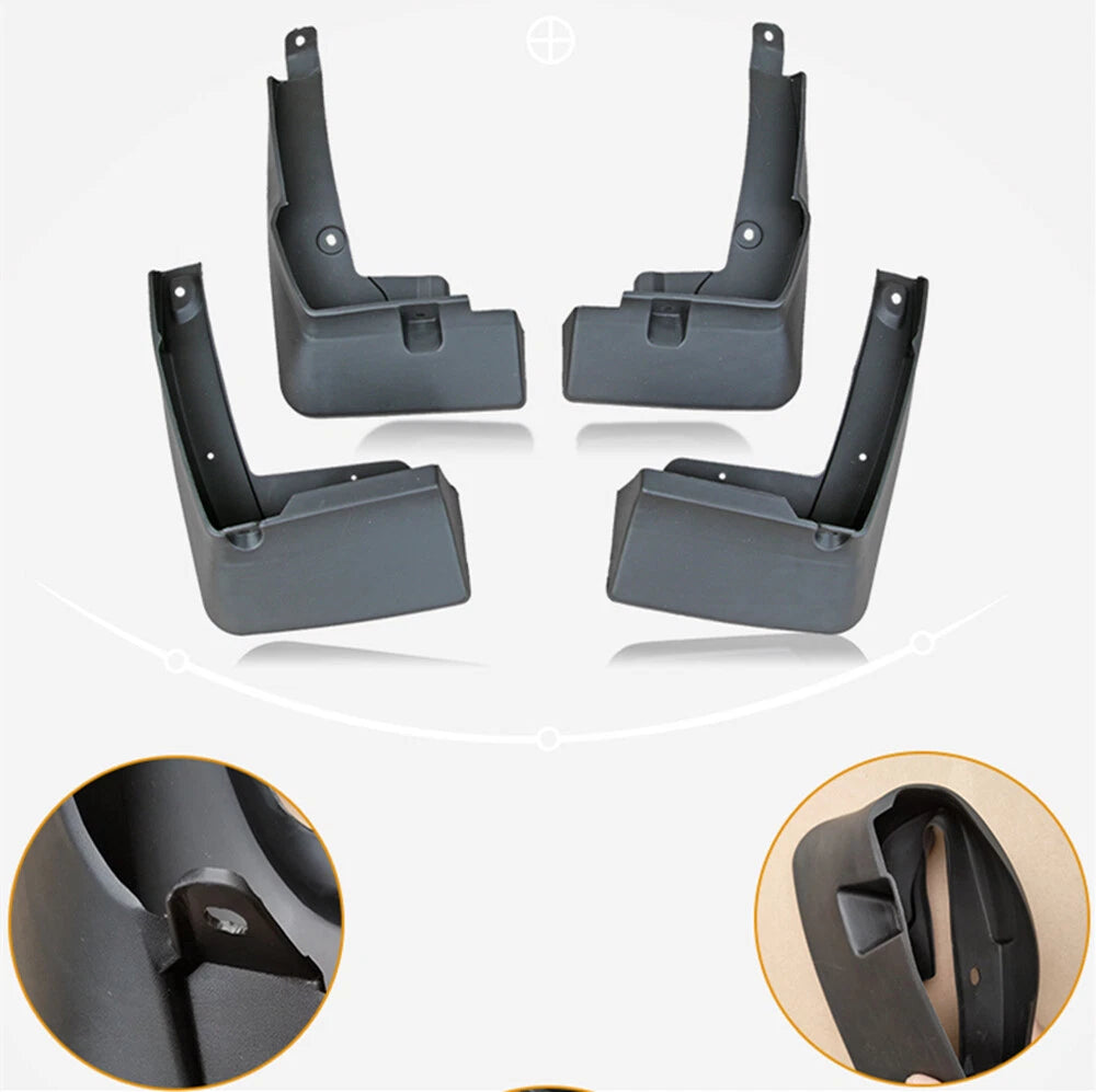 4 x Mud Flaps for Toyota C-HR (2018-2023) Front & Rear Splash Guards