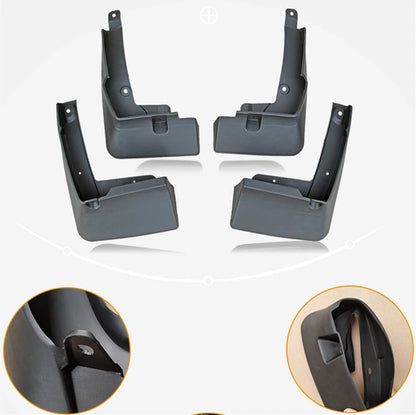 4 x Mud Flaps for Toyota C-HR (2018-2023) Front & Rear Splash Guards