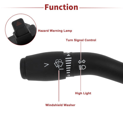 Steering Column Turn Signal Switch for Ford E-150 E-250 (2004-2014)