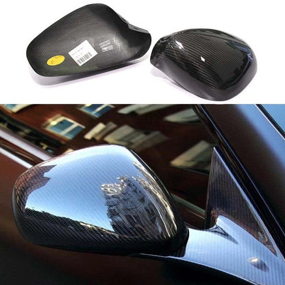 Real Carbon Fiber Adhesive Rearview Mirror Cover For Maserati GranTurismo 08-19