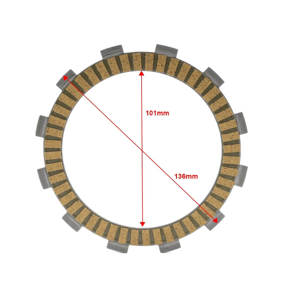 Clutch Friction Plates Kit for Honda CRF 250 R/X 2004-2017 (2 x Plates)