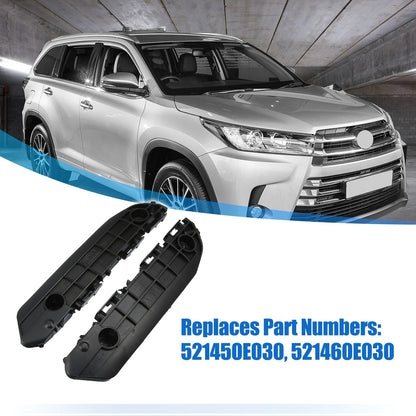 Pair Front Bumper Mounting Support Bracket for Toyota Highlander (2001–2023)