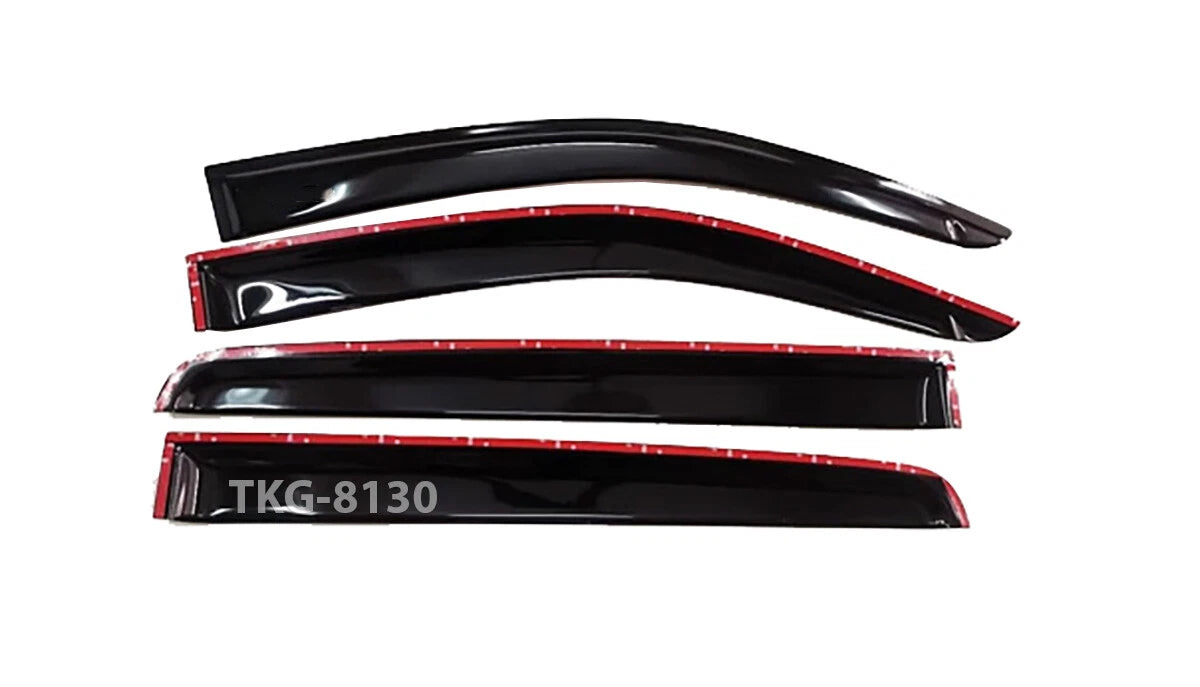 4 Door Visor Monsoons for Isuzu MU-X MUX (2013-2020)
