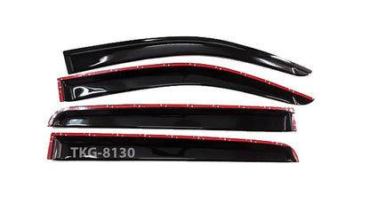 4 Door Visor Monsoons for Isuzu MU-X MUX (2013-2020)