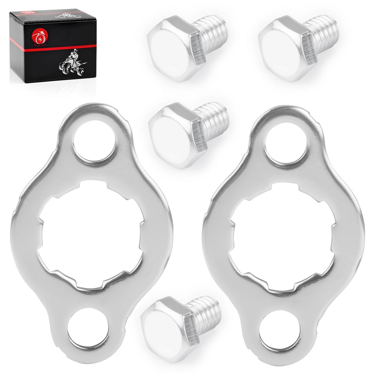 2 x Front Sprocket Retainer Plate for Honda CT70 C70 C70K C70M CL70 (1969–1981)