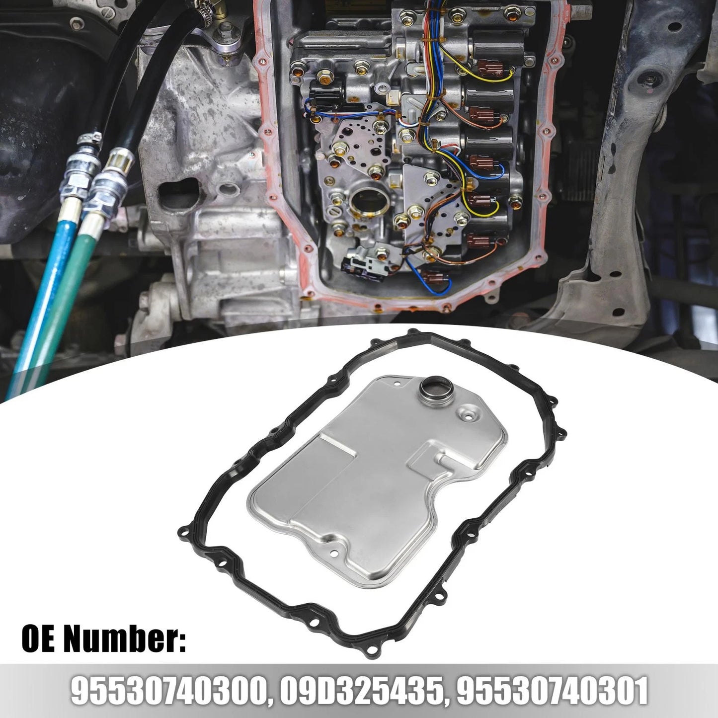 Automatic Transmission Filter Oil Pan Gasket Kit for Porsche Cayenne