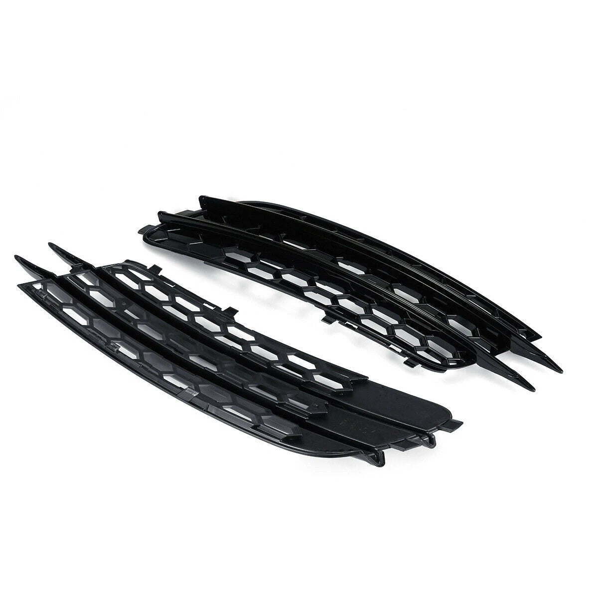 Honeycomb Lower Bumper Fog Light Grille for Audi A6 C7 Sedan (2012-2015)