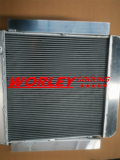 3-Row Aluminum Radiator & Fan for 1955-1959 Chevy Pickup Truck (1955-1959)