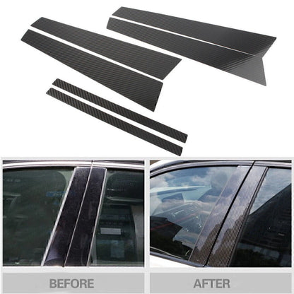 Carbon Fiber B Pillar Trim Covers for BMW 5 Series (2011-2017)