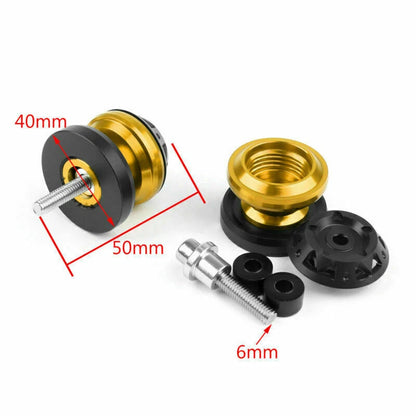 6mm CNC Swing Arm Sliders for Yamaha YZF R1 R6 R6S FZ6 FZ8 XJR 1300 (2000-2023)
