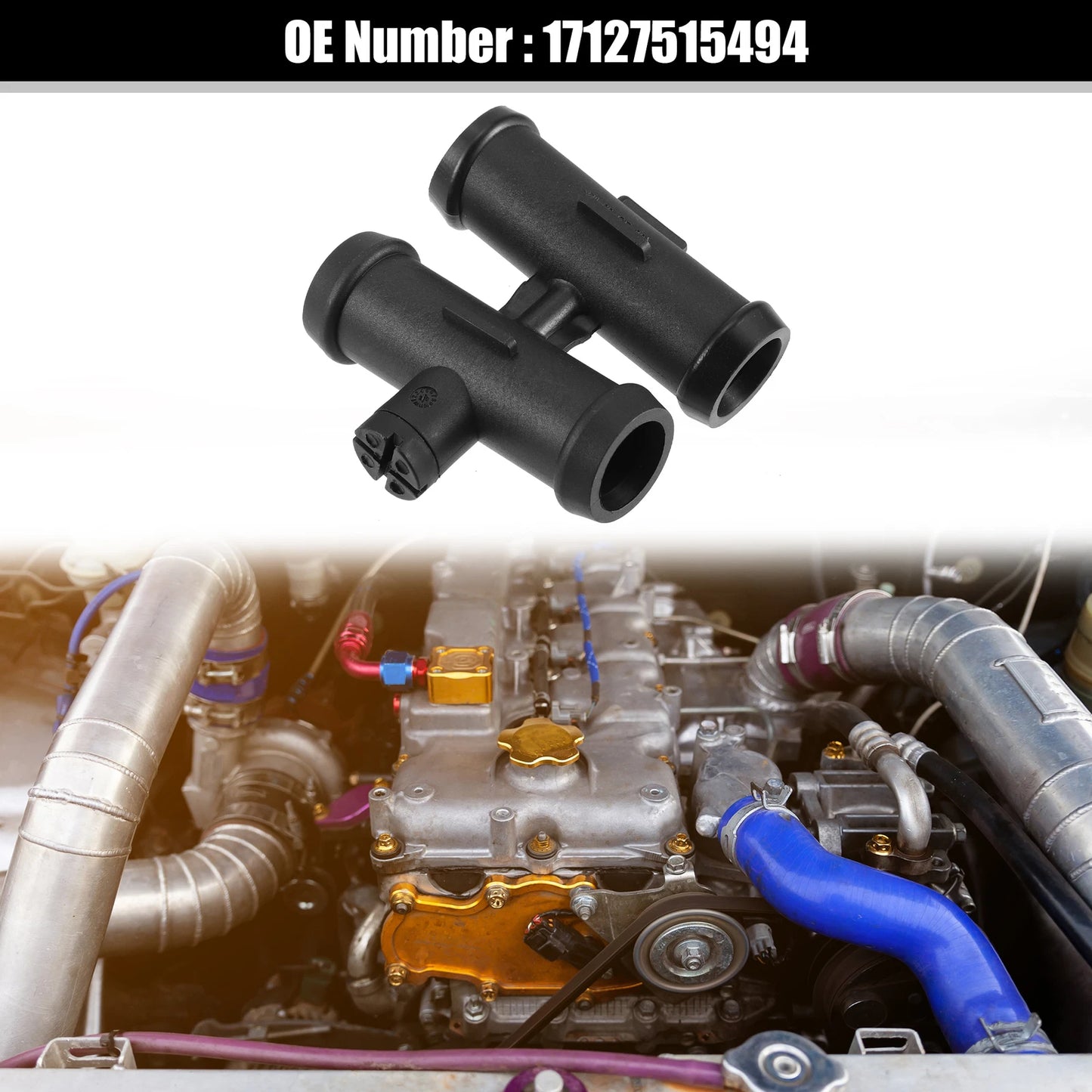 Coolant Water Hose Connector for Mini Cooper (2002-2008)