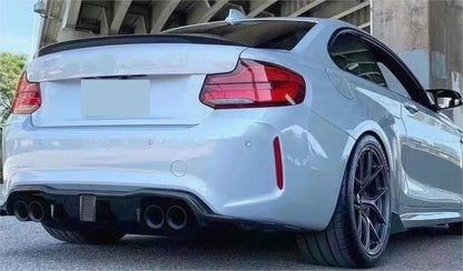 Glossy Black Rear P Style Spoiler Wing for BMW 2 Series F22 F87 (2014-2019)