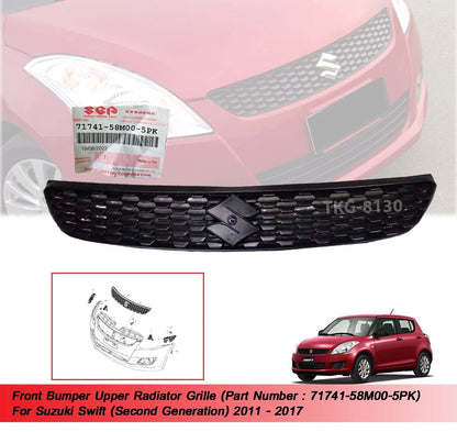 Upper Radiator Front Bumper for Suzuki Swift (2011-2017)