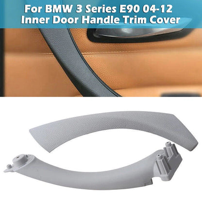 Inner Outer Door Panel Handle Pull Trim Cover for BMW E90 328i 325i (2006-2013)