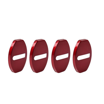 Red Door Lock Protective Cover for Audi A3 A4 TT S3 S4 VW Golf Passat Tiguan