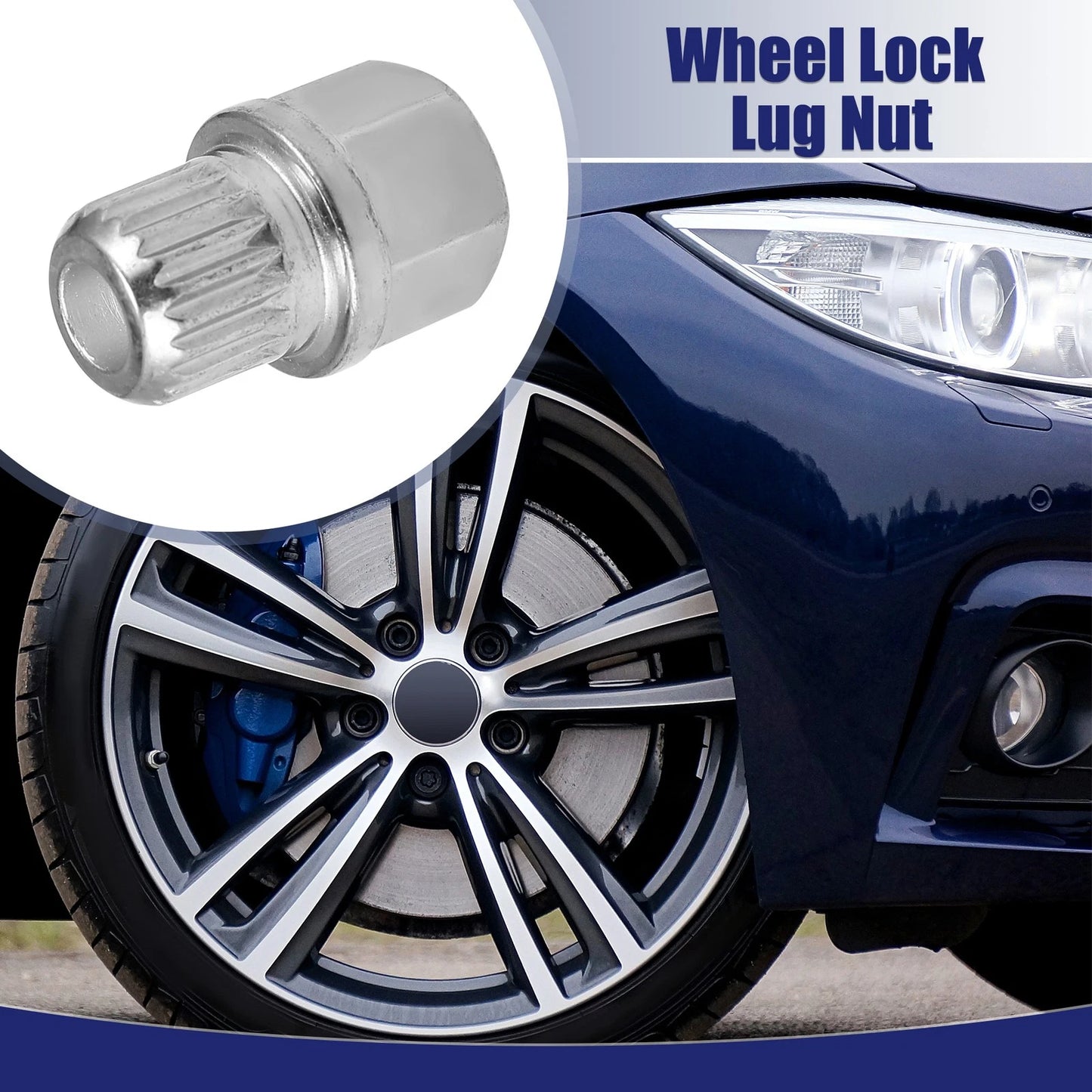 Anti Theft Wheel Lock Lug Nut Key for BMW (36/20PT)