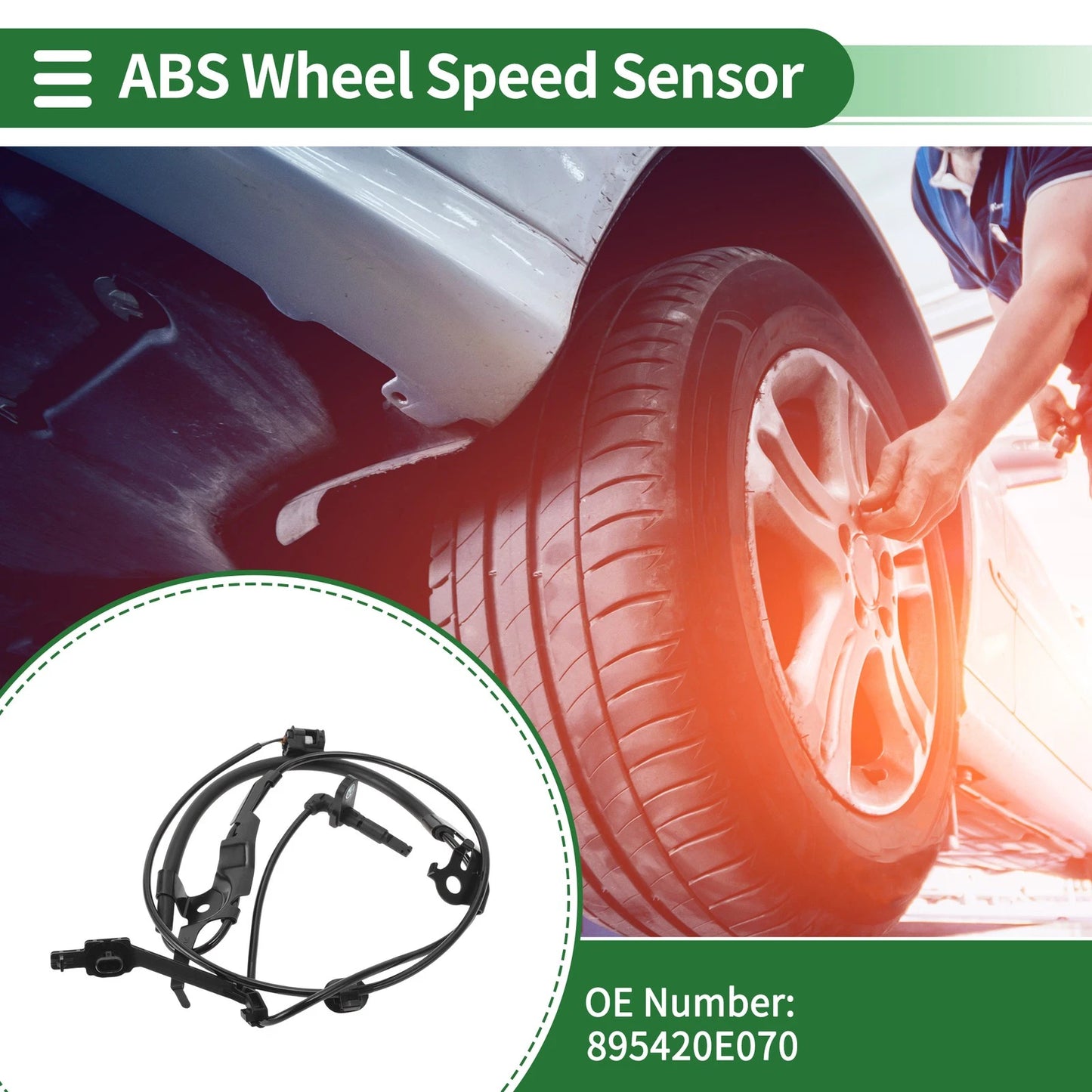ABS Wheel Speed Sensor for Toyota Highlander (2020–2023)