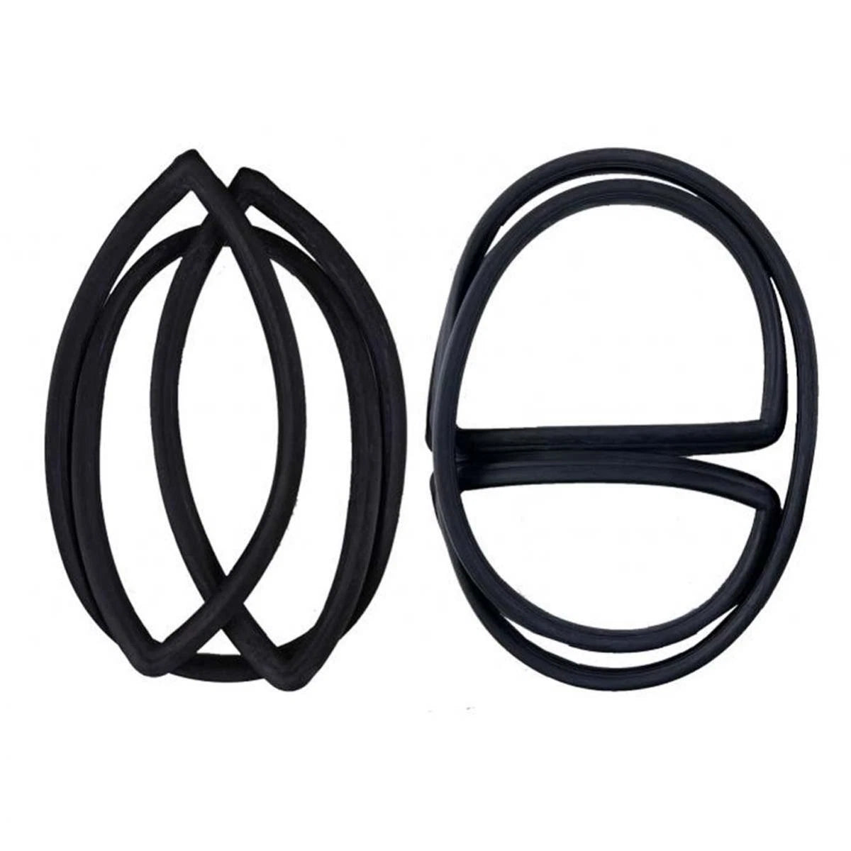 Windshield Rubber Seal Front Rear Set 2 Fits Datsun Nissan 720 Truck 1980-86 D05