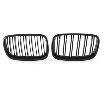 Matte Black Front Kidney Grille Bumper for 2007-2013 BMW X5 X6 E71 E70