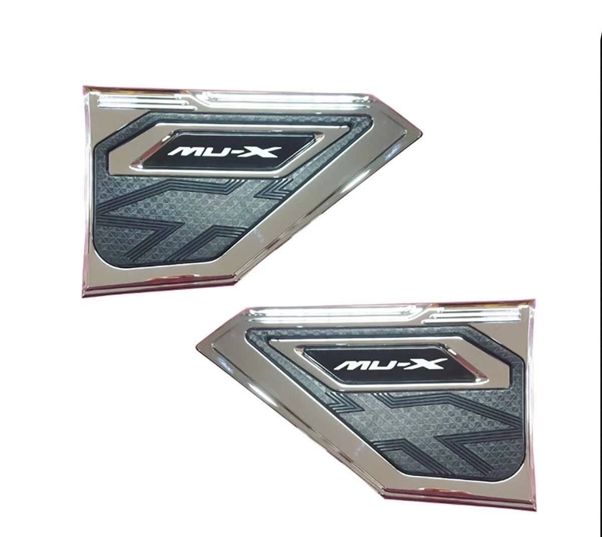 Chrome Side Door Air Vent Fender Cover for Isuzu MU-X MUX (2021-2024)