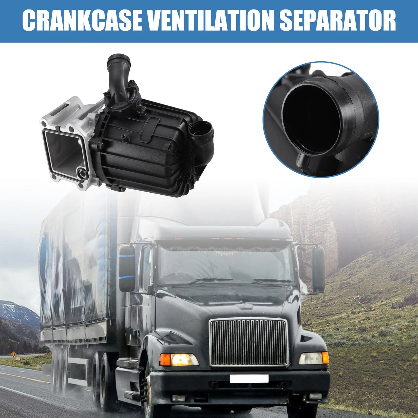 Crankcase Ventilation Separator for Volvo D13 (2006-2023)