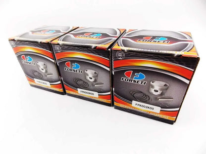 0.5mm O/S FORSETI PISTON KIT 45.5mm RINGS PIN CLIPS for KAWASAKI KH250 (1976)